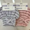 A large bow princess hat with a horizontal stripe shower cap, a coral fleece dry hair cap that absorbs water and does not shed Specification image